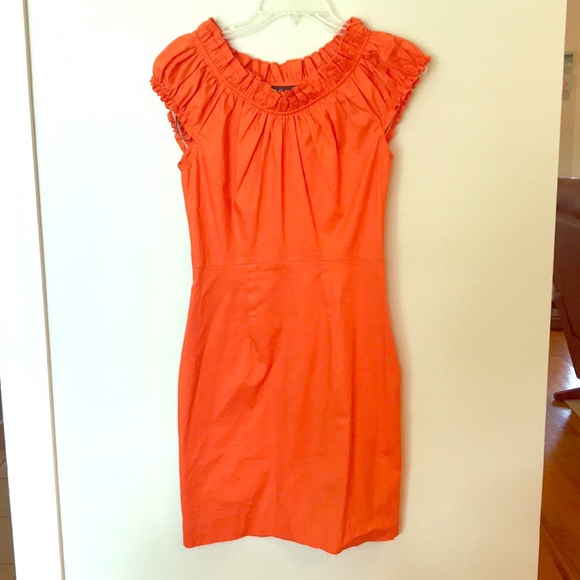 Super fun orange dress! Perfect for any occasion - Picture 2 of 3